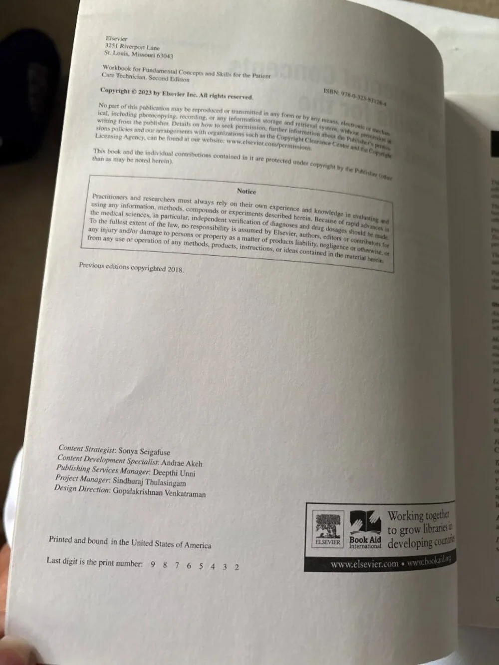 Fundamental Concepts Skills Patient Care Technician Workbook Second Ed 2023